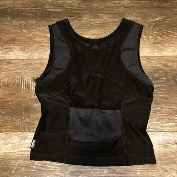 Nike workout crop top, black, women’s, size small (4-6) - Picture 2 of 10
